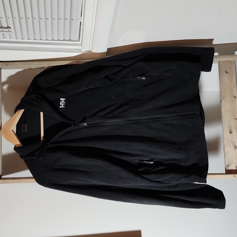 Black Helly Hansen zip up fleece